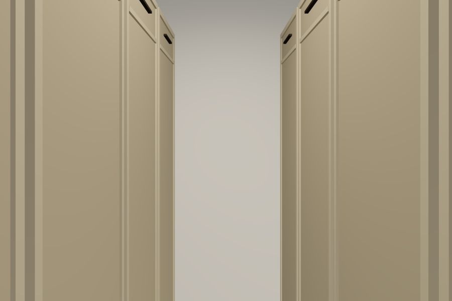 Primary walk-in closet